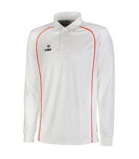 Club Shirt Long Sleeves - Red Piping